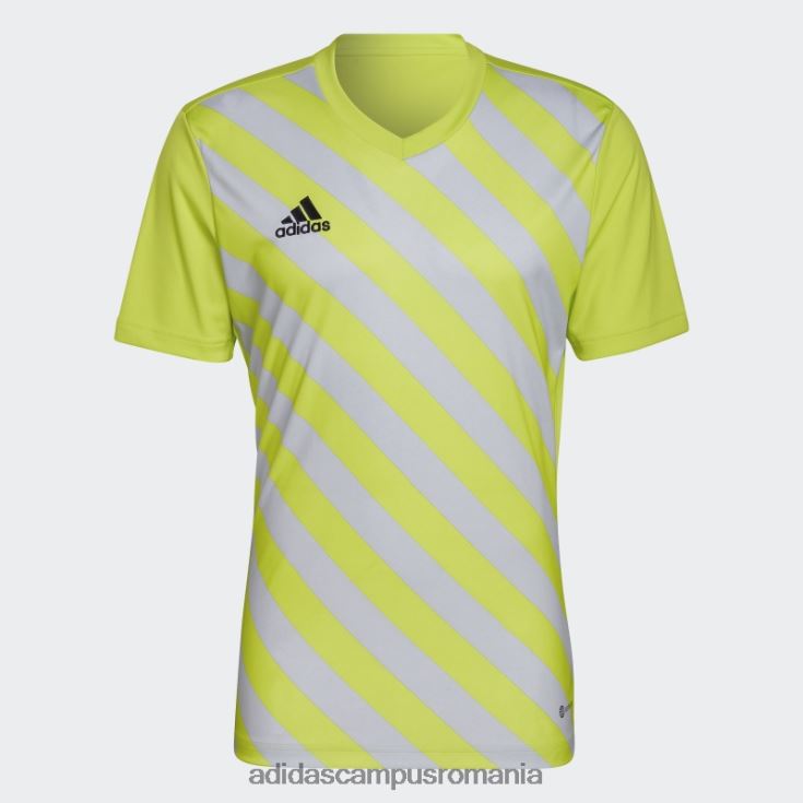 adidas campus romania entrada 22 tricou grafic sol galben adidas bărbați galben sol/gri deschis J266N214412