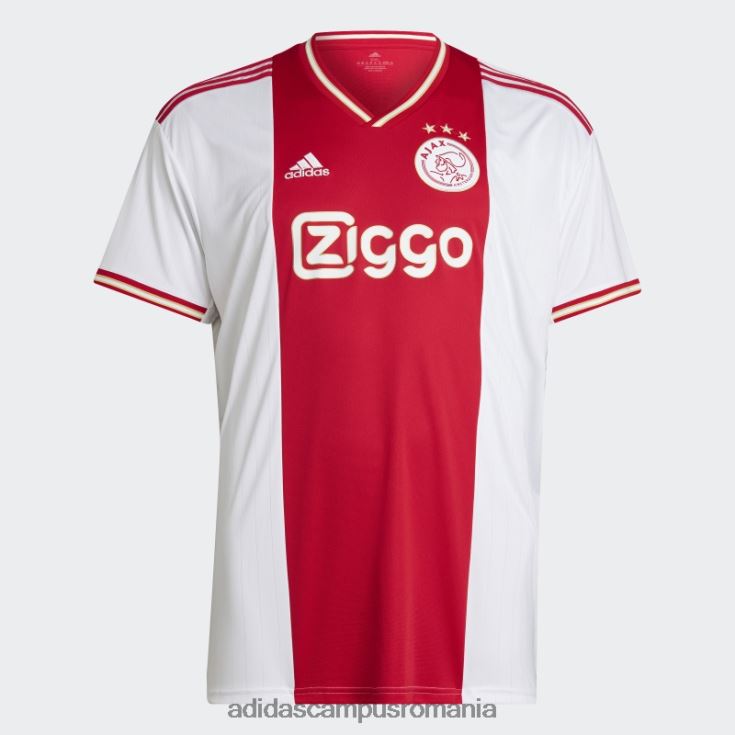adidas campus romania fashion ajax amsterdam tricou acasă 22/23 roșu îndrăzneț bărbați roșu îndrăzneț J266N213730