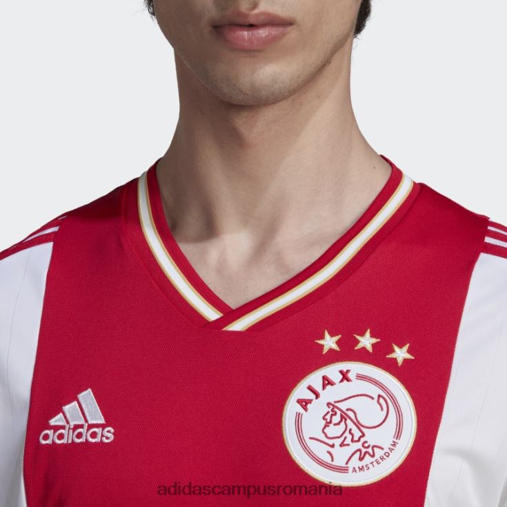 adidas campus romania fashion ajax amsterdam tricou acasă 22/23 roșu îndrăzneț bărbați roșu îndrăzneț J266N213730