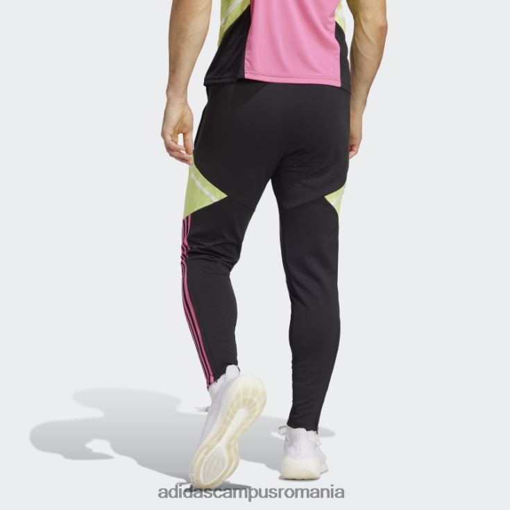 adidas campus romania fashion juventus condivo 22 pantaloni de trening de antrenament magenta bărbați negru/magenta J266N213973