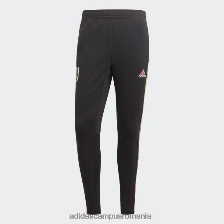 adidas campus romania fashion juventus condivo 22 pantaloni de trening de antrenament magenta bărbați negru/magenta J266N213973