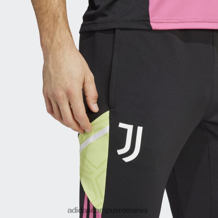 adidas campus romania fashion juventus condivo 22 pantaloni de trening de antrenament magenta bărbați negru/magenta J266N213973