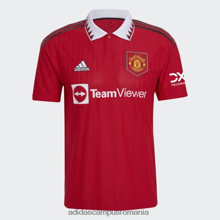 adidas campus romania fashion manchester united tricou acasă 22/23 roșu real bărbați roșu adevărat J266N2751