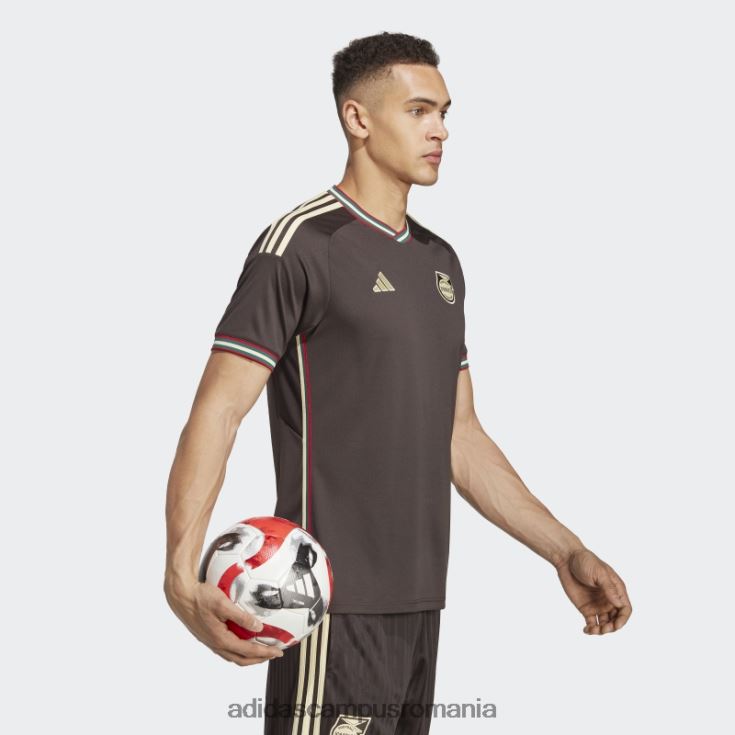 adidas campus romania fashion night brown jamaica 23 tricou deplasare bărbați maro noapte J266N21006