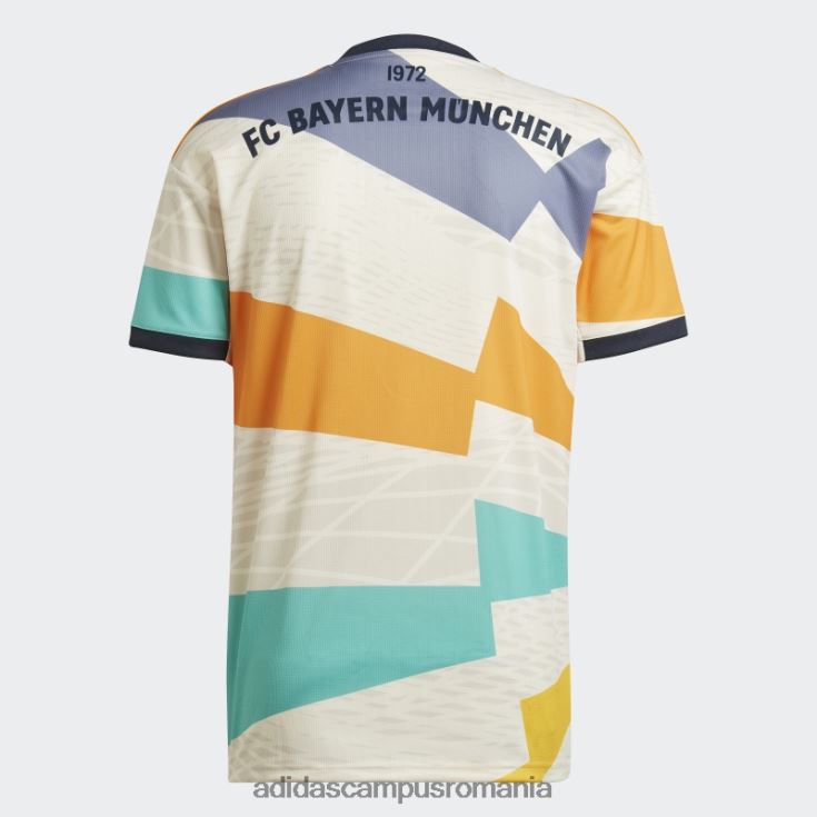 adidas campus romania fc bayern 22/23 al patrulea tricou alb elegant bărbați alb J266N213404