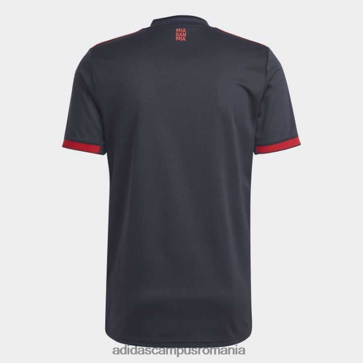 adidas campus romania fc bayern 22/23 tricou al treilea gri noapte adidas bărbați gri de noapte J266N26276