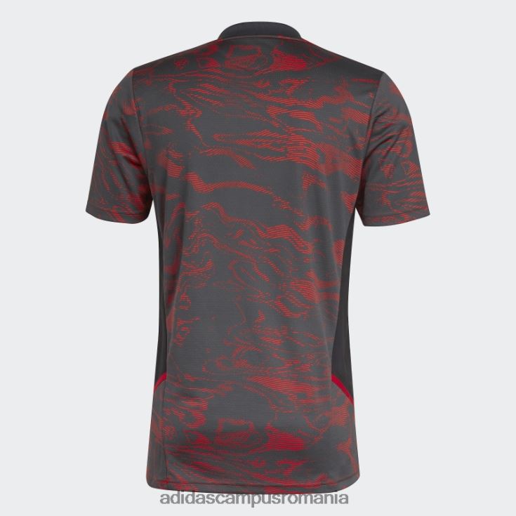 adidas campus romania fc bayern condivo 22 pro tricou roșu adidas bărbați roșu/gri J266N214358