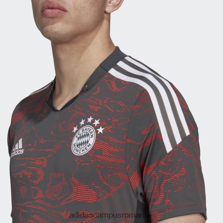 adidas campus romania fc bayern condivo 22 pro tricou roșu adidas bărbați roșu/gri J266N214358