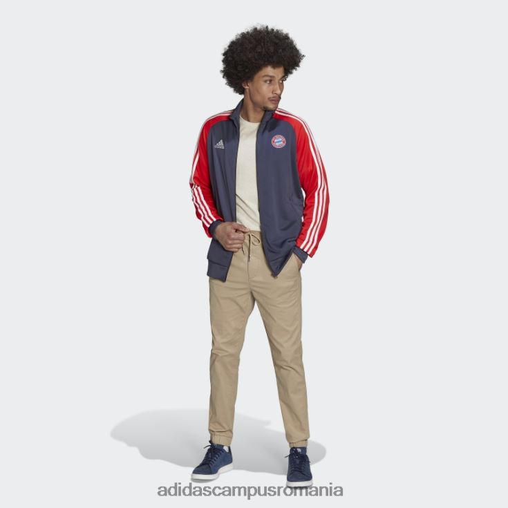 adidas campus romania fc bayern dna track top bleumarin bărbați marina J266N214264
