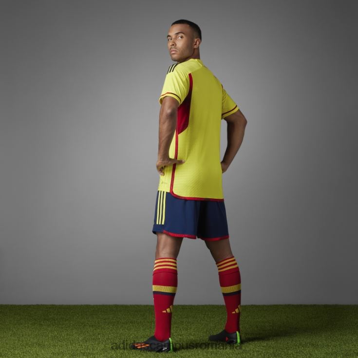 adidas campus romania galben colombia 22 acasă tricou autentic adidas bărbați galben J266N21167