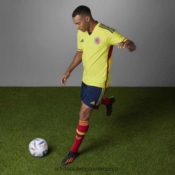 adidas campus romania galben colombia 22 acasă tricou autentic adidas bărbați galben J266N21167