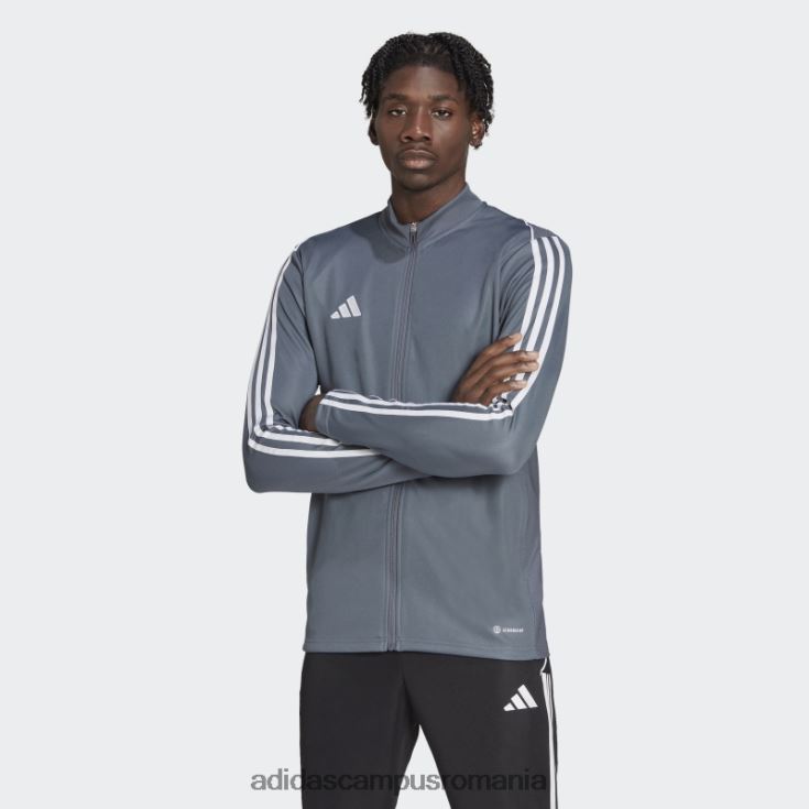adidas campus romania geaca de antrenament liga 23 tiro onix fashion bărbați onix J266N25820