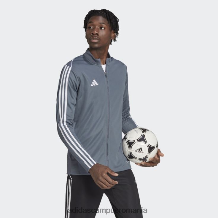 adidas campus romania geaca de antrenament liga 23 tiro onix fashion bărbați onix J266N25820