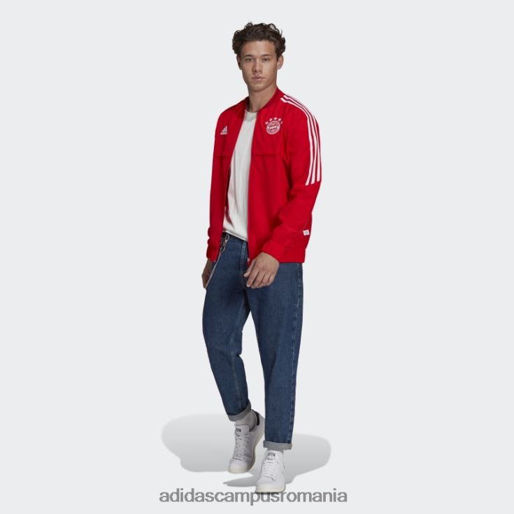 adidas campus romania geaca fc bayern condivo anthem rosie bărbați roșu J266N27117
