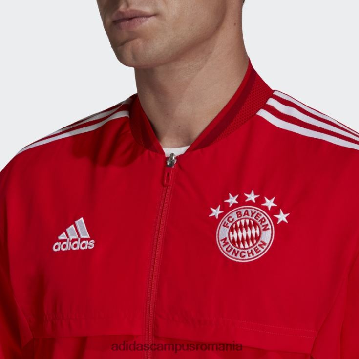adidas campus romania geaca fc bayern condivo anthem rosie bărbați roșu J266N27117