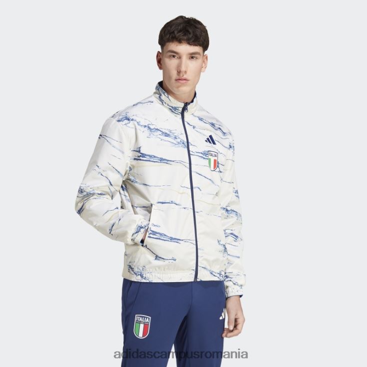 adidas campus romania geaca reversibila albastra imnul Italiei bărbați albastru J266N27486