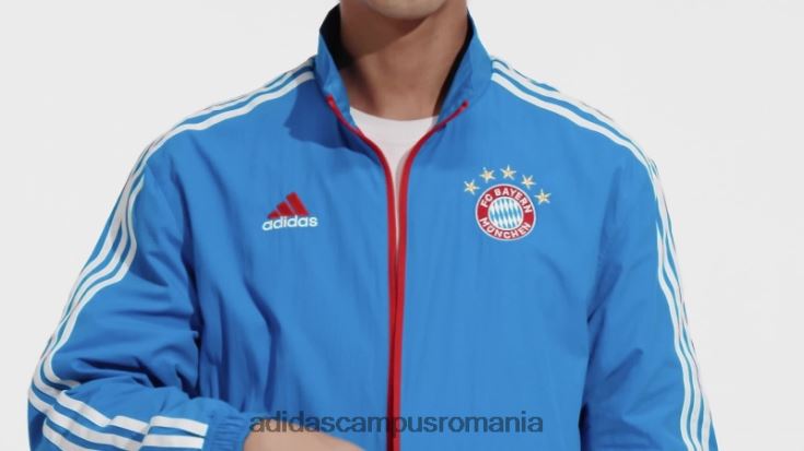 adidas campus romania geaca royal fc bayern anthem bărbați regal/roșu J266N214279
