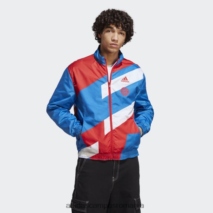 adidas campus romania geaca royal fc bayern anthem bărbați regal/roșu J266N214279