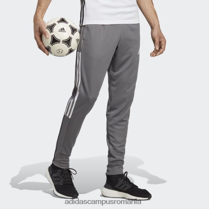 adidas campus romania gri tiro 21 pantaloni sport fashion bărbați gri J266N24845