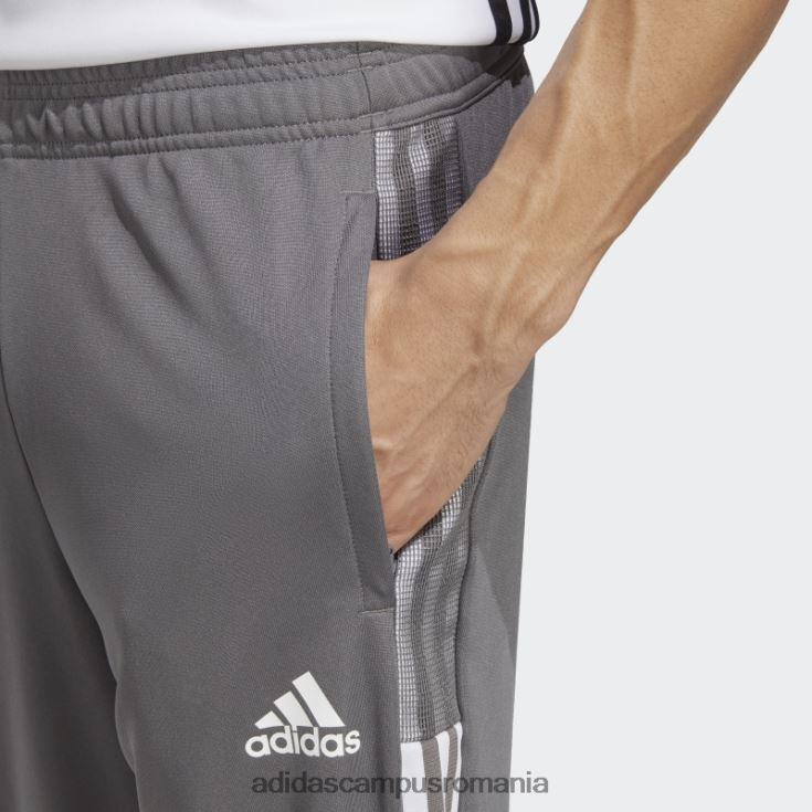 adidas campus romania gri tiro 21 pantaloni sport fashion bărbați gri J266N24845