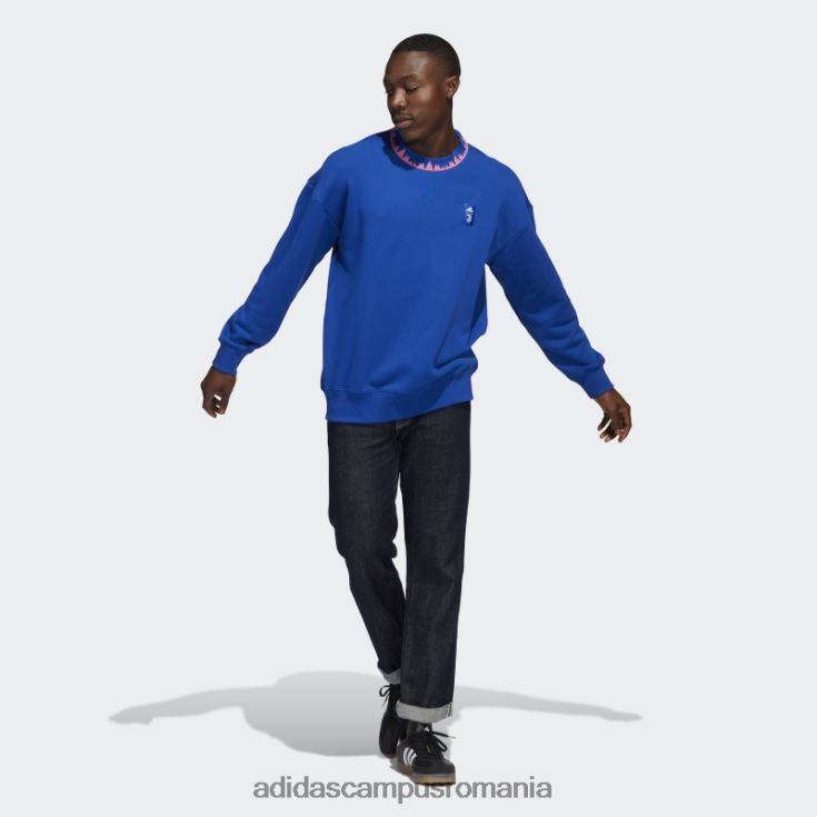 adidas campus romania hanorac adidas lifestyler crew royal juventus bărbați regal J266N214379