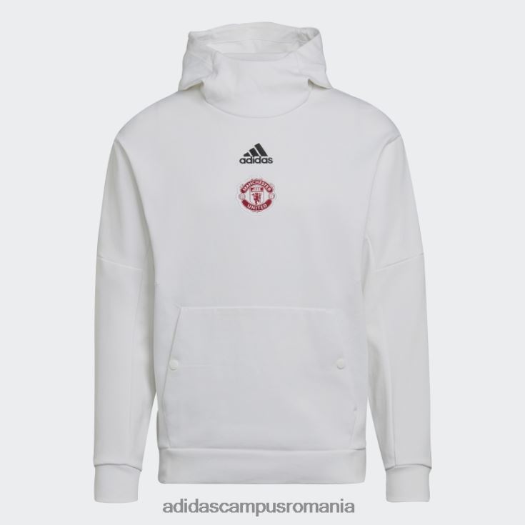 adidas campus romania hanorac alb de călătorie manchester united bărbați alb J266N213474