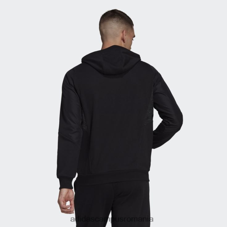 adidas campus romania hanorac condivo 22 negru bărbați alb negru J266N213609