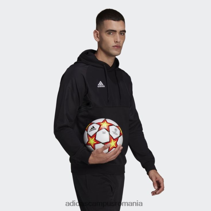 adidas campus romania hanorac condivo 22 negru bărbați alb negru J266N213609