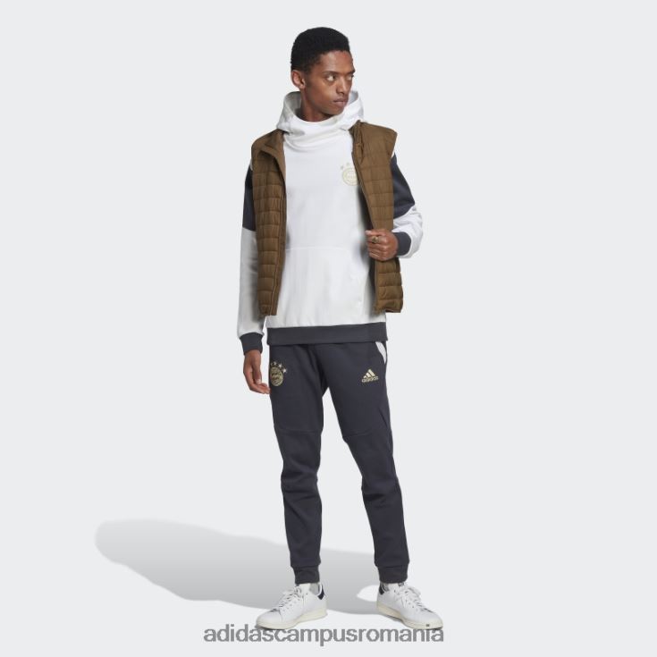 adidas campus romania hanorac de călătorie fc bayern alb bărbați alb J266N214557