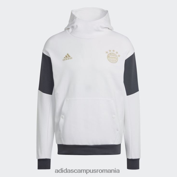 adidas campus romania hanorac de călătorie fc bayern alb bărbați alb J266N214557