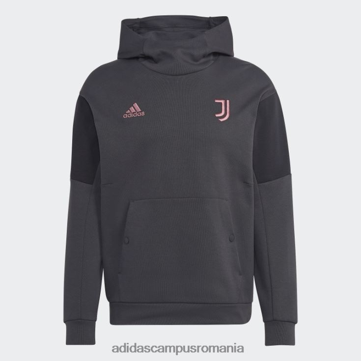 adidas campus romania hanorac de călătorie juventus carbon adidas bărbați carbon/negru J266N214184