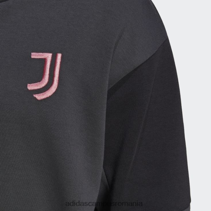 adidas campus romania hanorac de călătorie juventus carbon adidas bărbați carbon/negru J266N214184