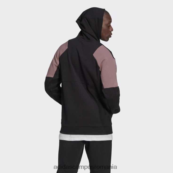 adidas campus romania hanorac de călătorie real madrid negru bărbați negru/violet J266N27111