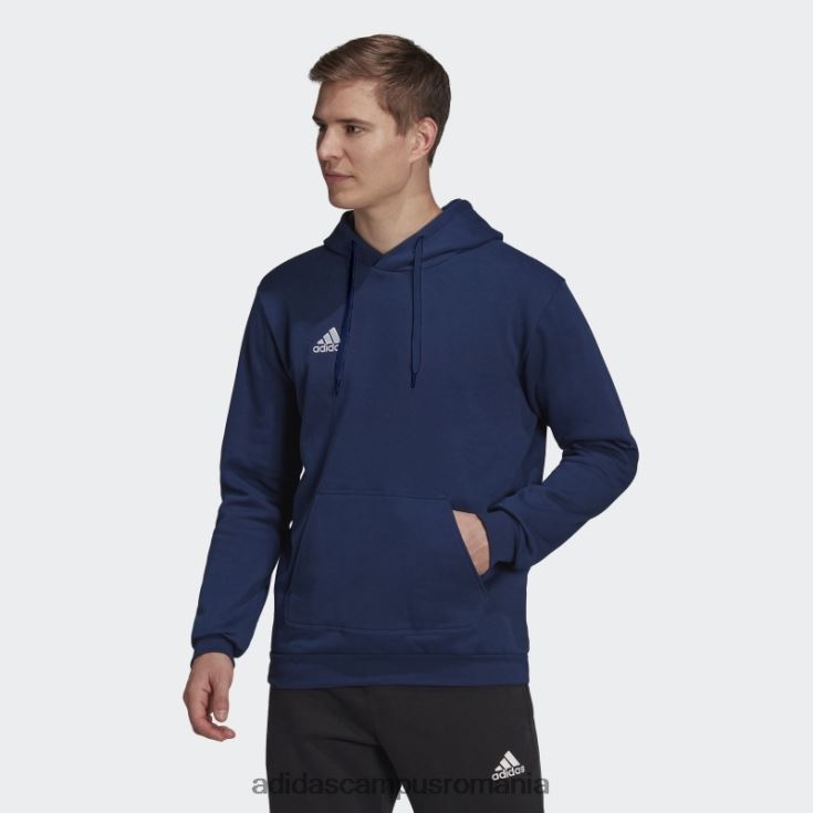 adidas campus romania hanorac de transpirație entrada 22 bleumarin bărbați albastru marin J266N213129