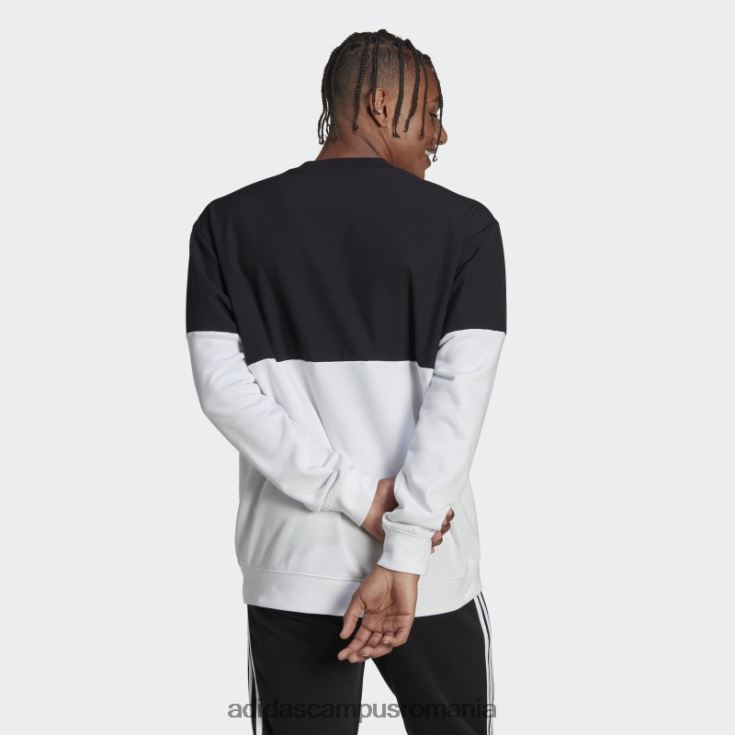 adidas campus romania hanorac germany icon crew negru adidas bărbați alb negru J266N26942
