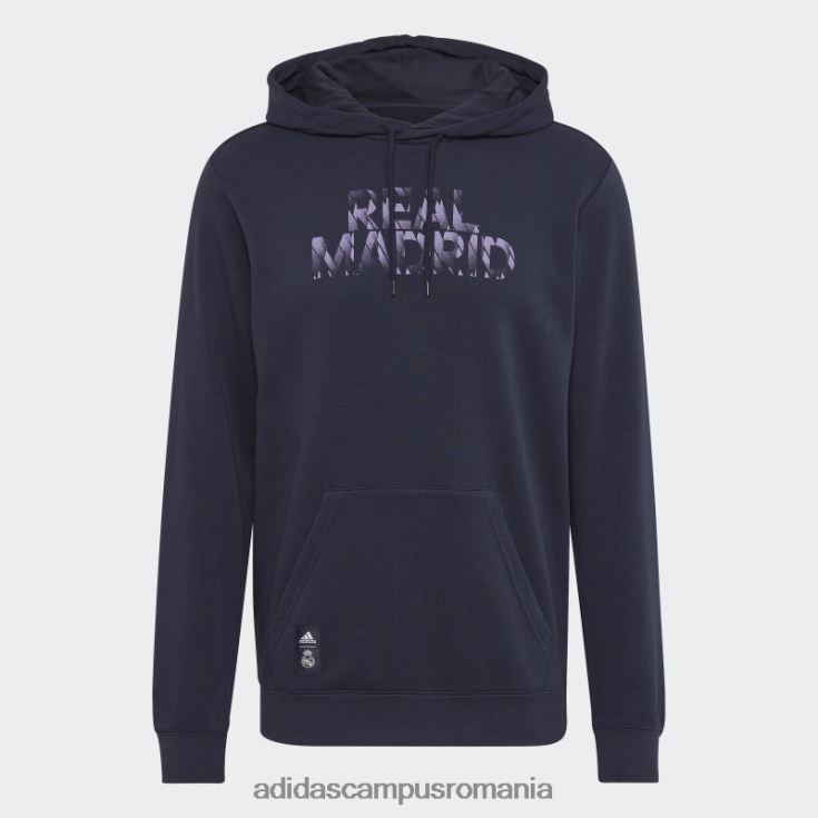 adidas campus romania hanorac grafic ADN real madrid night navy bărbați marina de noapte J266N213663
