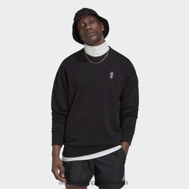 adidas campus romania hanorac negru juventus graphic crew adidas bărbați negru J266N214409