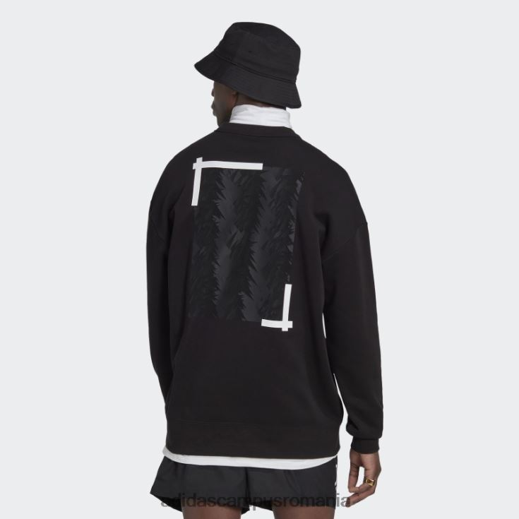 adidas campus romania hanorac negru juventus graphic crew adidas bărbați negru J266N214409