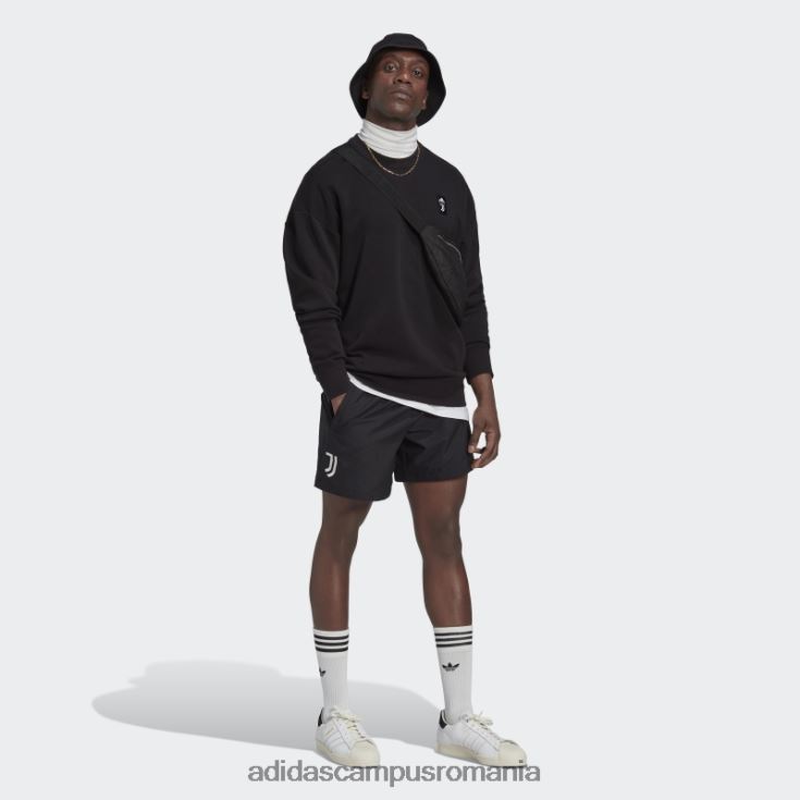 adidas campus romania hanorac negru juventus graphic crew adidas bărbați negru J266N214409