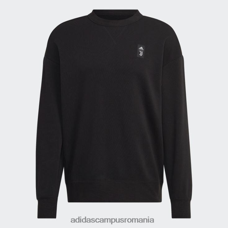adidas campus romania hanorac negru juventus graphic crew adidas bărbați negru J266N214409