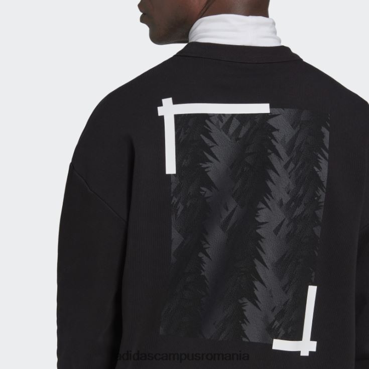 adidas campus romania hanorac negru juventus graphic crew adidas bărbați negru J266N214409