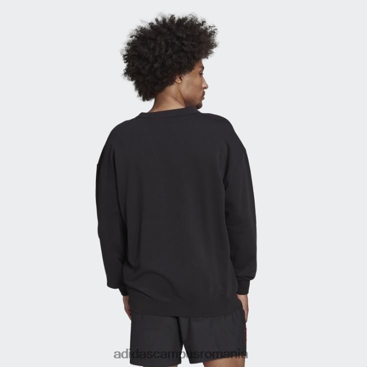 adidas campus romania hanorac negru manchester united graphic crew adidas bărbați negru J266N213947