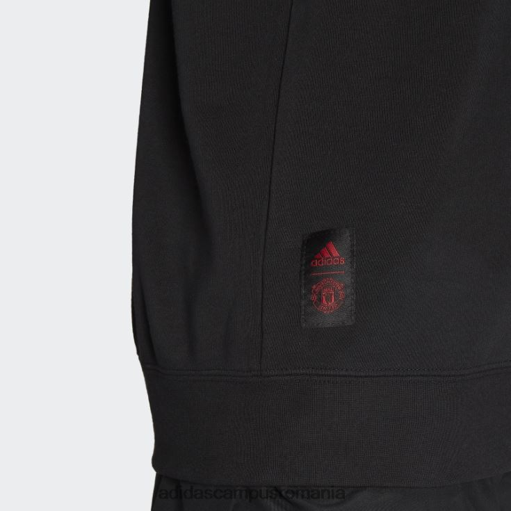 adidas campus romania hanorac negru manchester united graphic crew adidas bărbați negru J266N213947