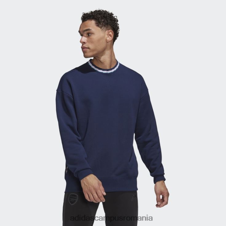 adidas campus romania hanorac pentru echipaj arsenal lifestyler bleumarin bărbați marina J266N215203
