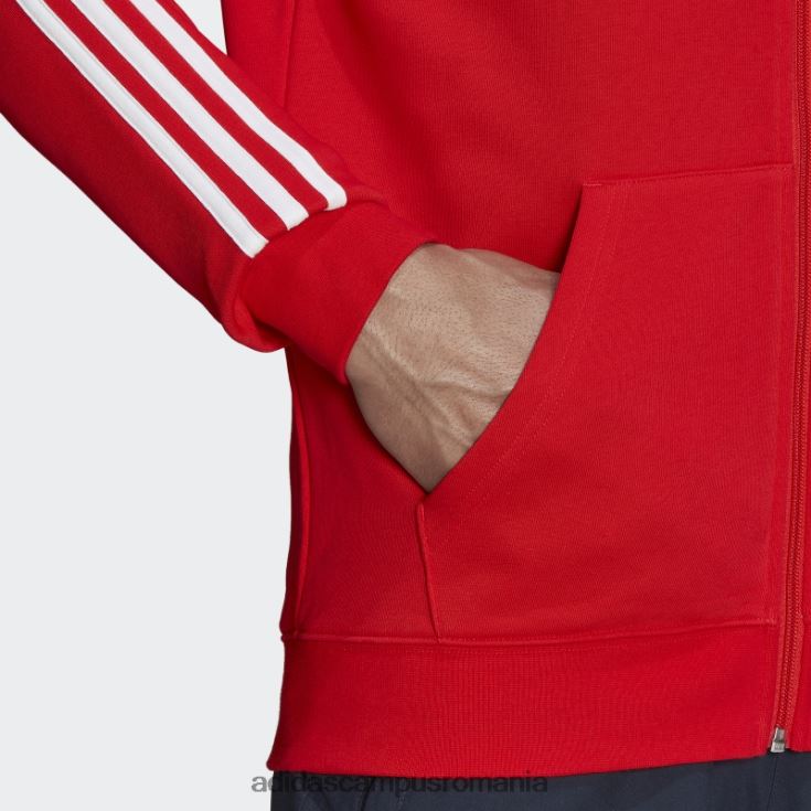 adidas campus romania hanorac roșu fc bayern dna cu fermoar complet adidas bărbați roșu J266N214415