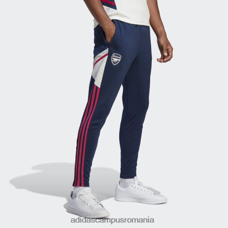 adidas campus romania hot arsenal condivo 22 pantaloni de antrenament alb bărbați bleumarin/alb J266N213188