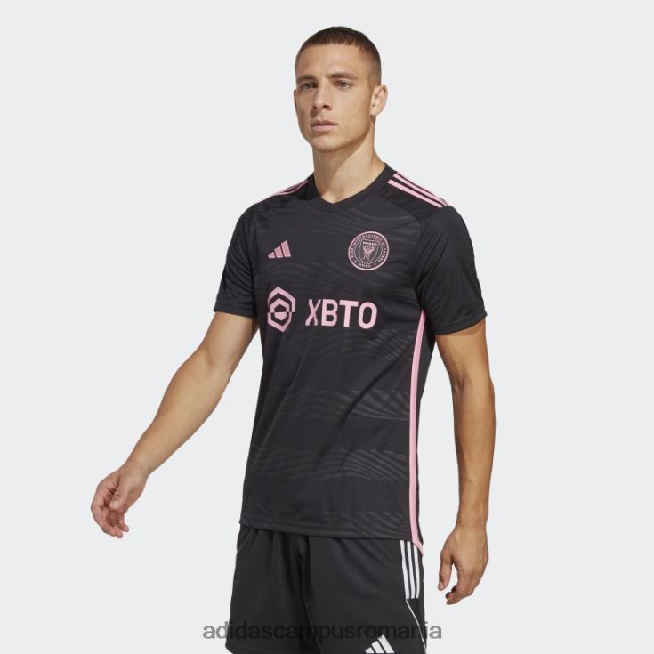 adidas campus romania inter miami cf 23/24 tricou deplasare negru bărbați negru J266N213130