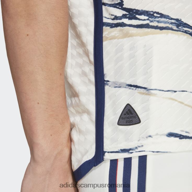 adidas campus romania italia 2023 deplasare tricou autentic alb bărbați alb J266N26368