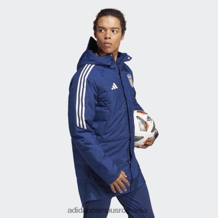 adidas campus romania italia condivo 23 parka stadion albastru închis bărbați albastru inchis J266N214096