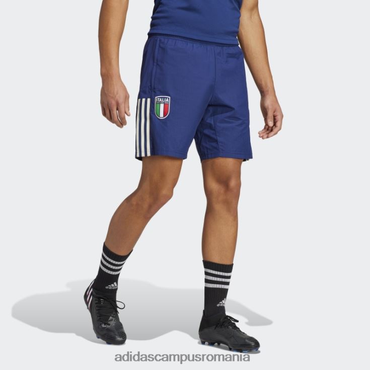 adidas campus romania italia tiro 23 pantaloni scurți albastru închis bărbați albastru inchis J266N214215